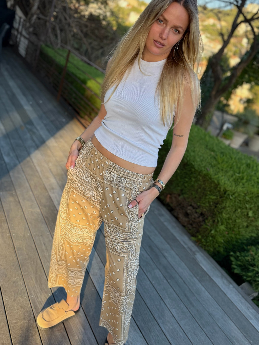 Pantalon Bandana