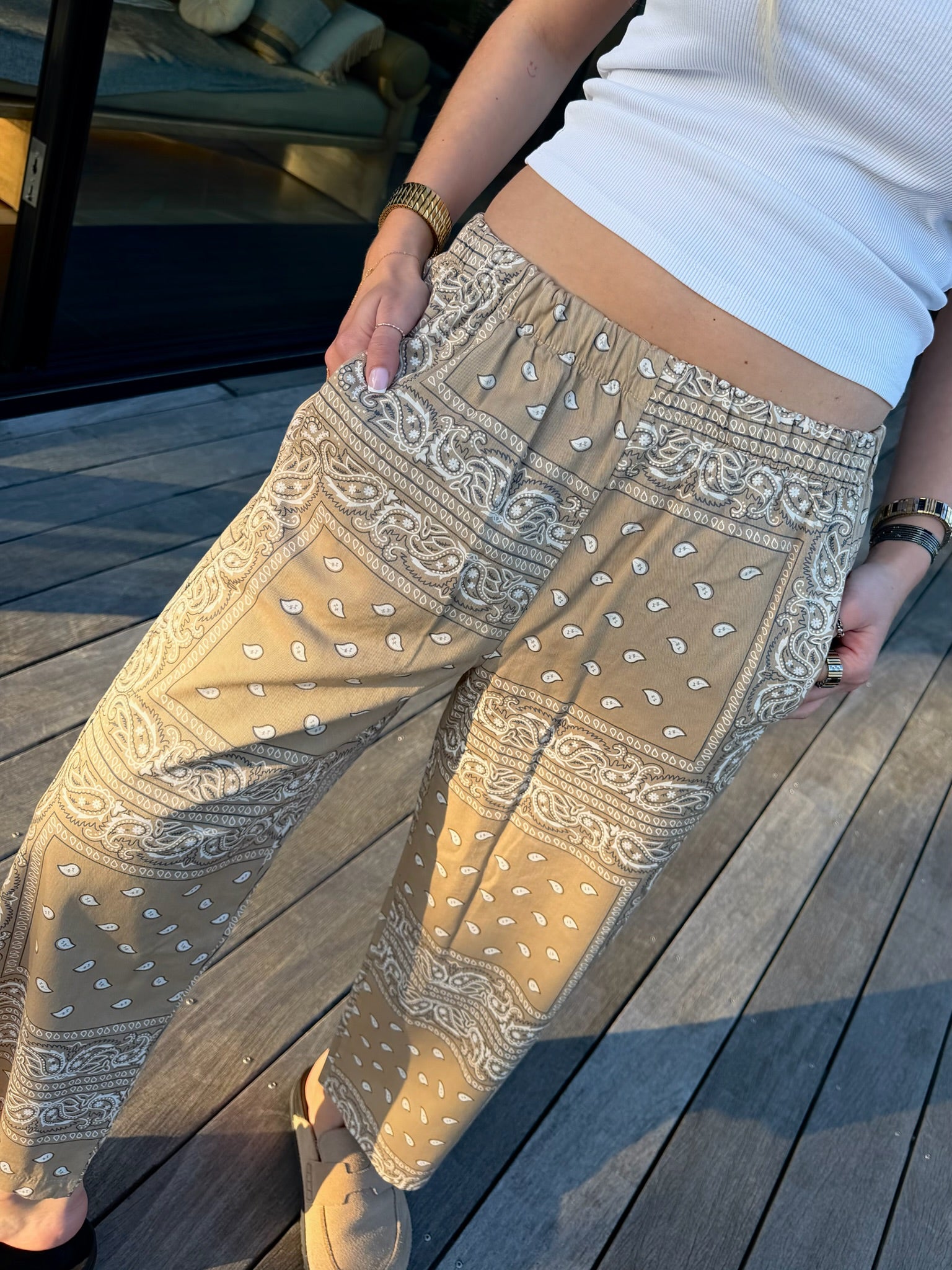 Pantalon Bandana